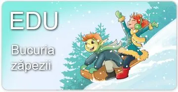 Prin lumea poveștilor - Bucuria zăpezii