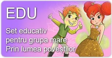 Set educativ - Prin lumea poveștilor (grupa mare)