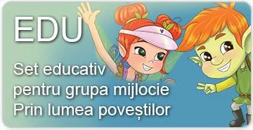 Set educativ - Prin lumea poveștilor (grupa mijlocie)