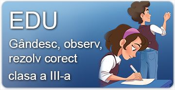 Gândesc, observ, rezolv corect - Matematică pentru clasa a III-a